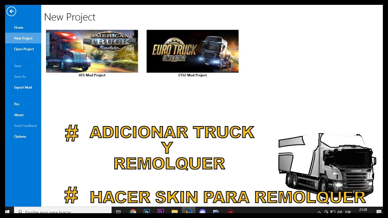 AGREGAR REMOLQUER Y HACER SKIN EN MODS STUDIO 2. 1080p