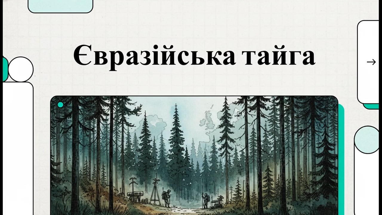 🌲 ТАЙГА ЄВРАЗІЇ: Великий «зелений океан», що дихає холодом 🌬️🐻
