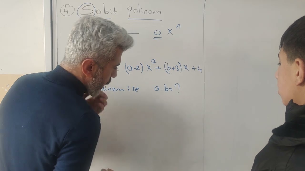 4-) sabit Polinom, basit anlatım