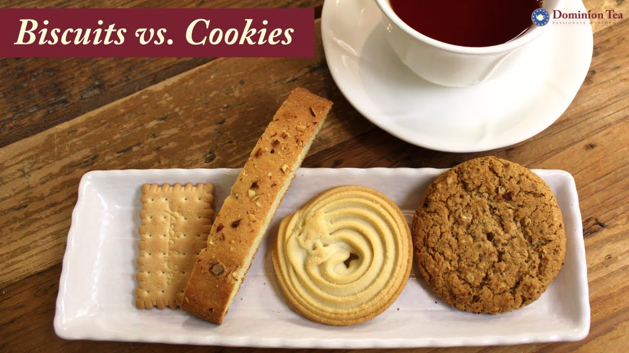 Biscuits vs cookies, Which is better in tea?