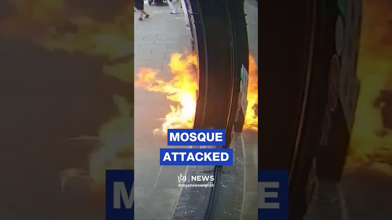 Man arrested after suspected arson attack on Dublin mosque