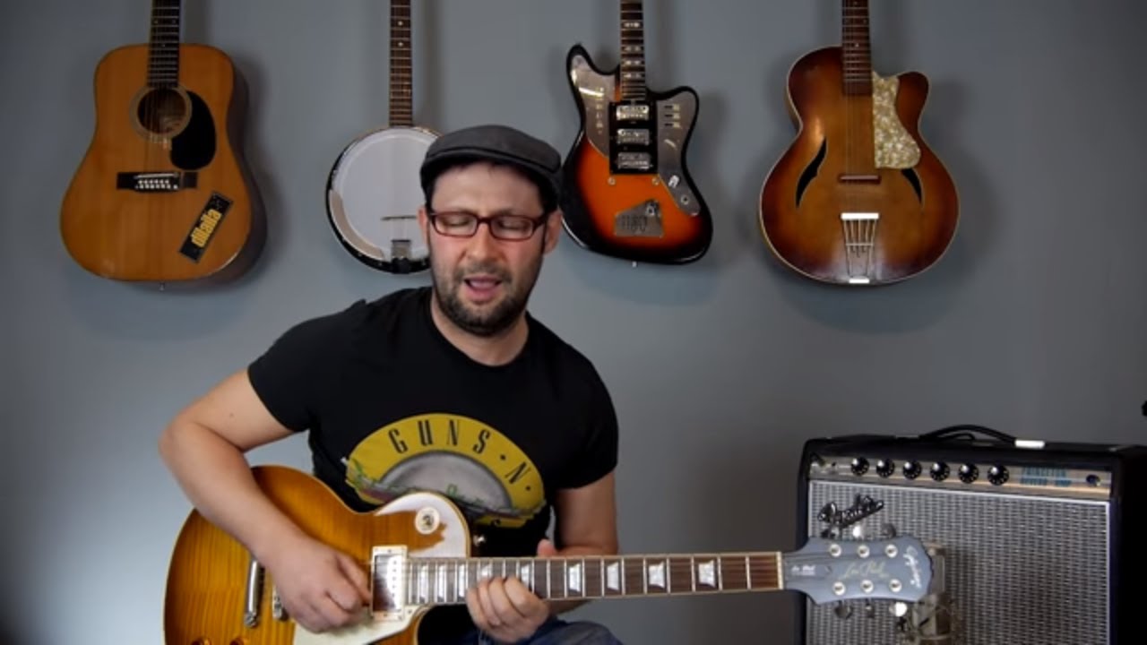 Sweet Child O'MIne last solo cover (with wah!) - Guns n'Roses