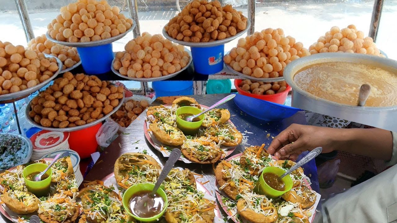 Fuchka King Evening Time Unlimited Tasty Food Delicious Snacks Doi Fuchka & Bhel Puri Recipe Bd Food