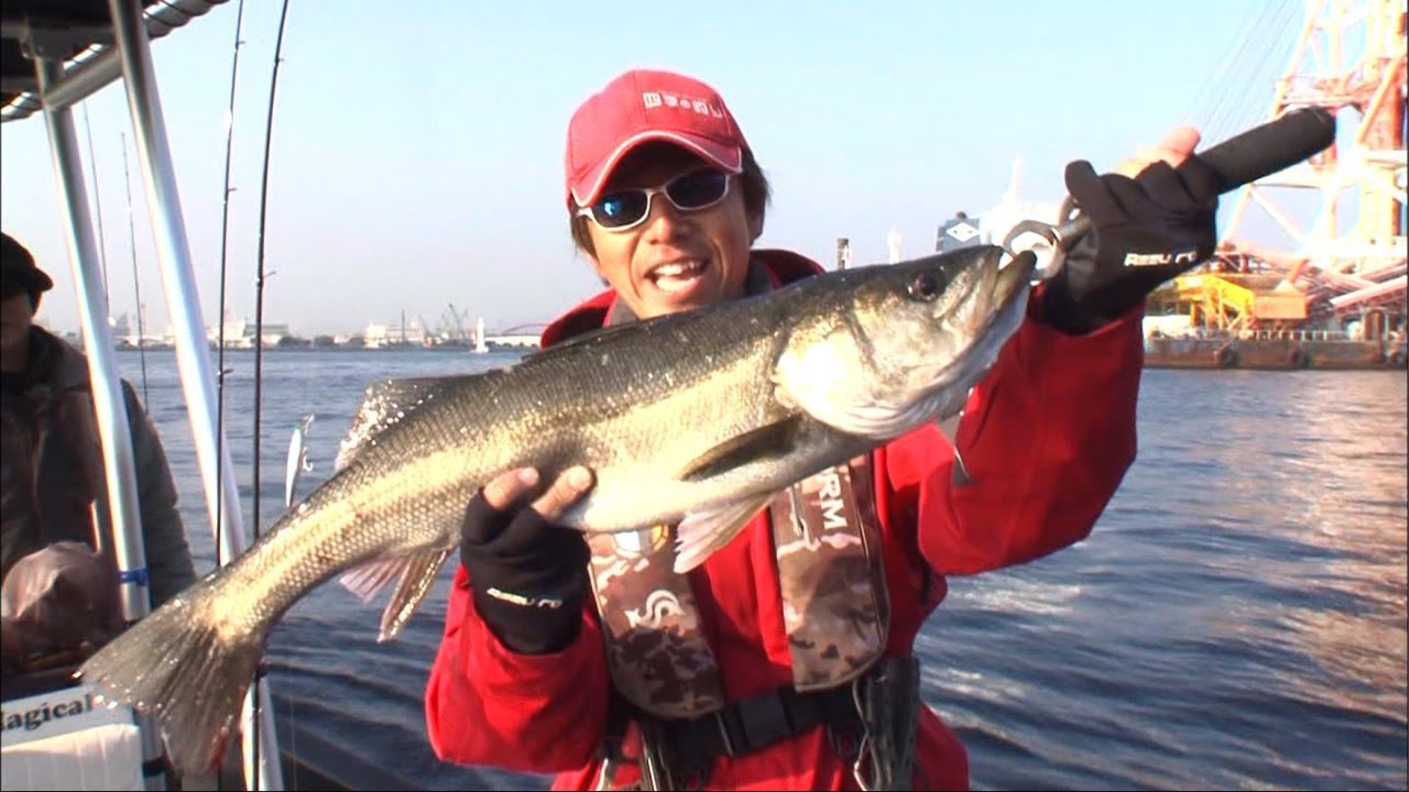 伊丹章が大阪湾を満喫！ボートシーバス＆淡路島でデカアジ/四季の釣り/2014年1月3日OA