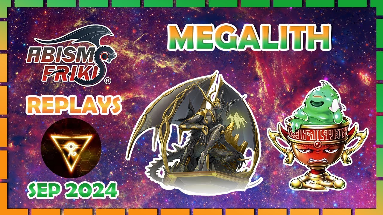 Megalith Deck Replays Septiembre 2024 #yugioh #tcg #yugi #yugiohcommunity #yugiohcards #yugiohtcg