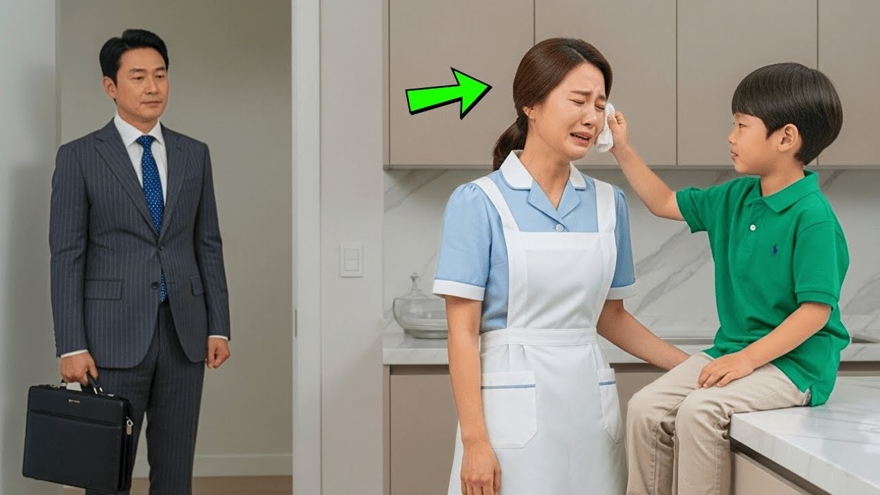 재벌은 평소보다 일찍 집에 돌아왔고, 부엌에서 본 한 장면이 그의 인생을 영원히 바꿔 놓았다