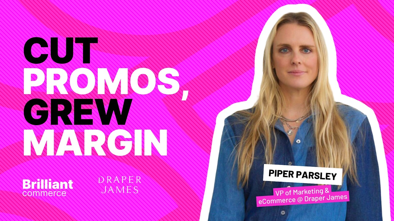 How Draper James increased margin by cutting promo days while maintaining conversion
