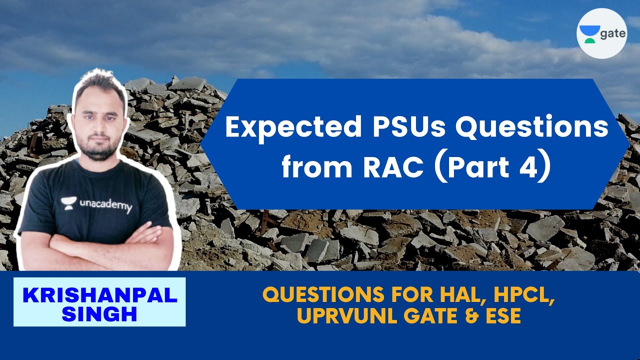 RAC - 4 | Expected PSUs Questions | HAL | HPCL | ESE 2021 | Krishanpal Singh