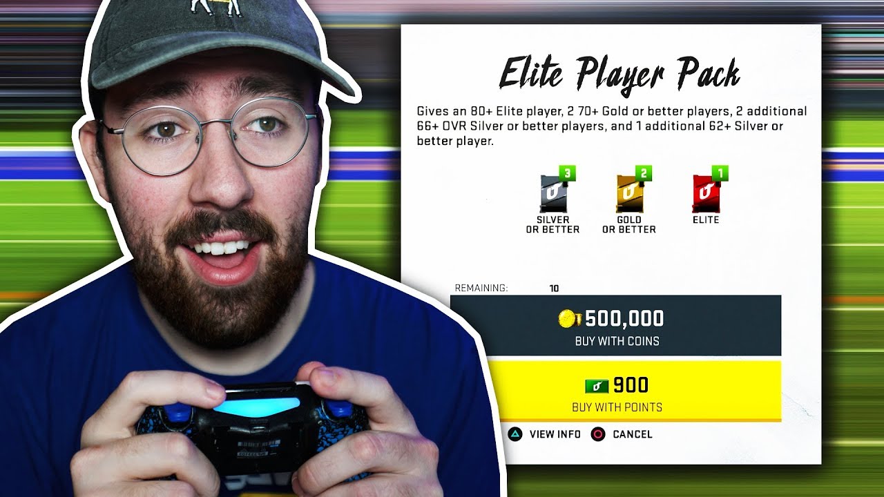 😍 500K ELITE PLAYER PACK N' PLAY! Madden 20