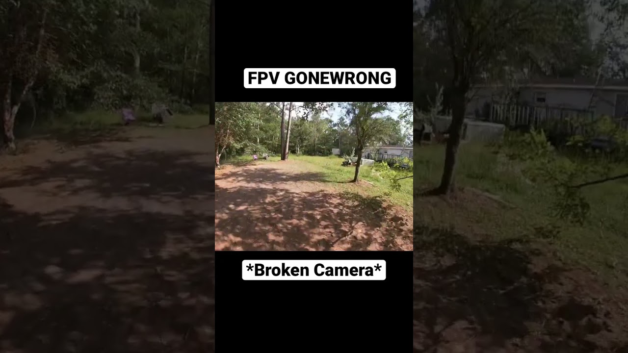 I Broke My Camera Trying To Get This FPV Shot…