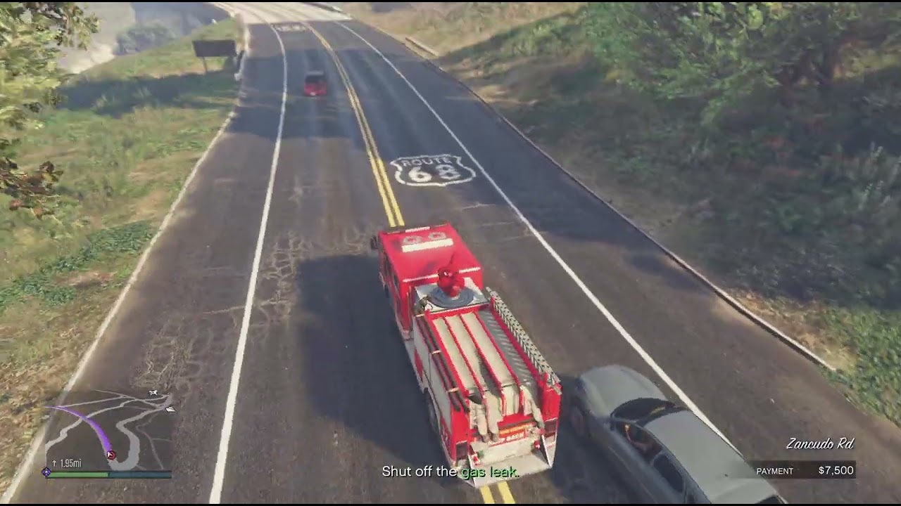 Grand Theft Auto V Firefighter Job