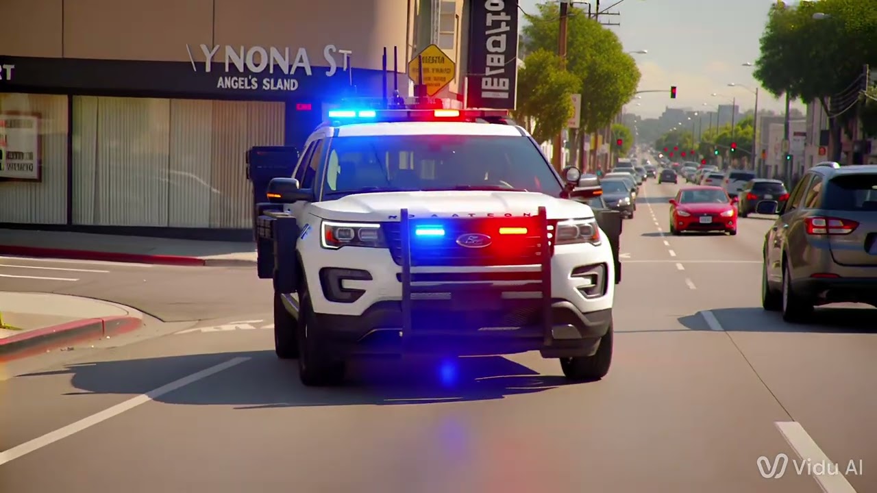 Specialized Tactical Response Units Responding in Downtown Kyonna St Angel's Island 