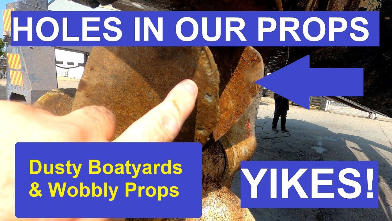 Dusty Boatyards and Wobbly Props - A Shocking Underwater Discovery!