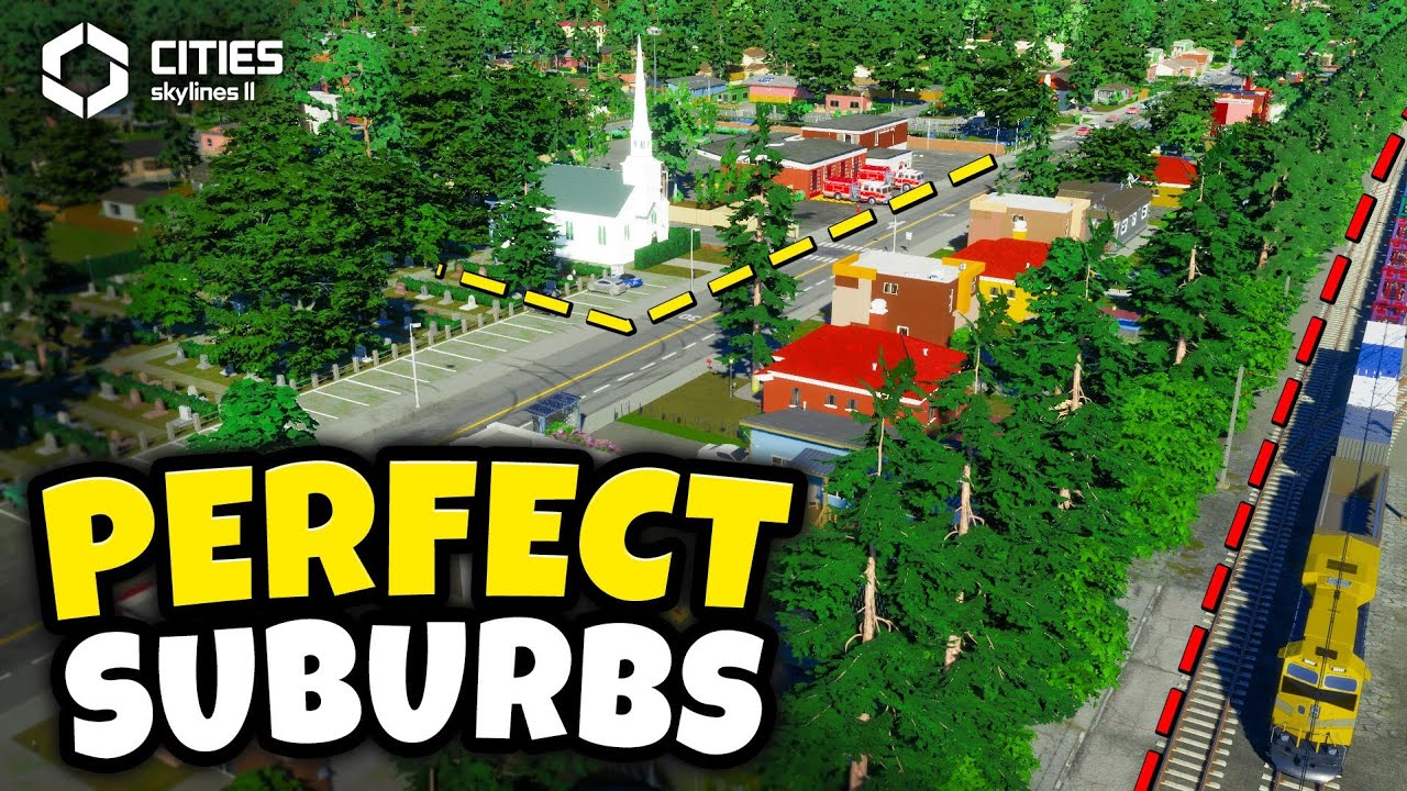 Did I just build the PERFECT SUBURB ?? | CITIES SKYLINES 2