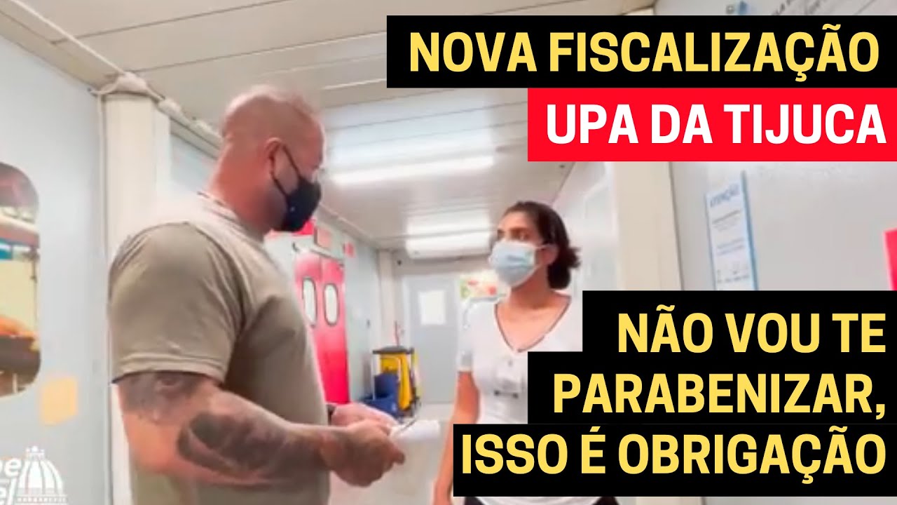 DEPUTADO POUBEL - MAIS UMA FISCALIZA&Ccedil;&Atilde;O, UPA DA TIJUCA, BOM ATENDIMENTO &Eacute; OBRIGA&Ccedil;&Atilde;O! #DeputadoPoubel