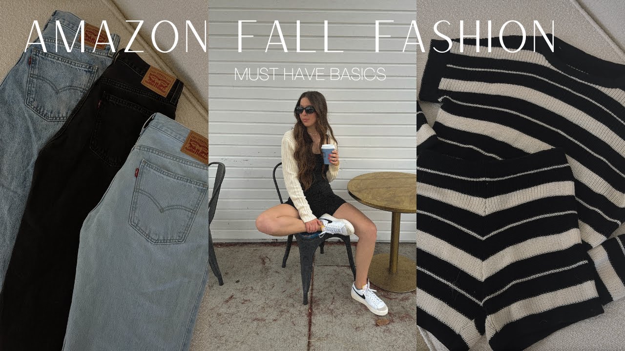 AMAZON FALL FASHION MUST HAVES | The best affordable fall basics!