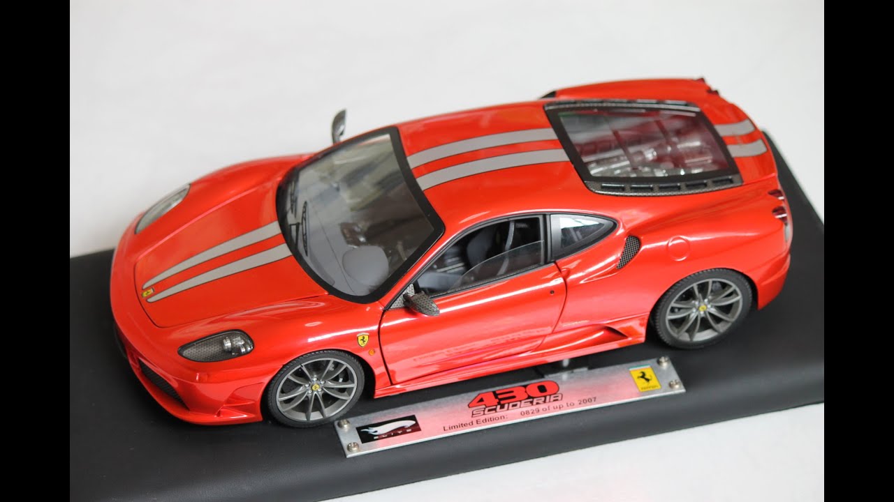 [Review] 1:18 Ferrari F430 Scuderia by Hotwheels Super Elite (Special Edition)