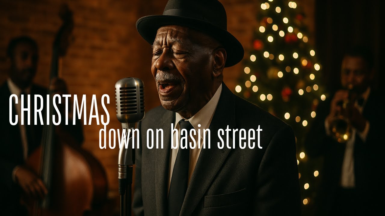 Christmas Down on Basin Street | New Orleans Jazz & Warm Holiday Lights