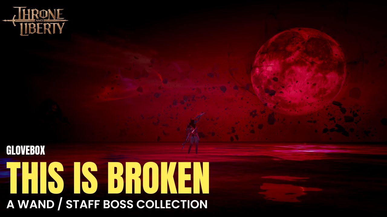 THIS IS BROKEN a wand / staff boss collection Throne and liberty
