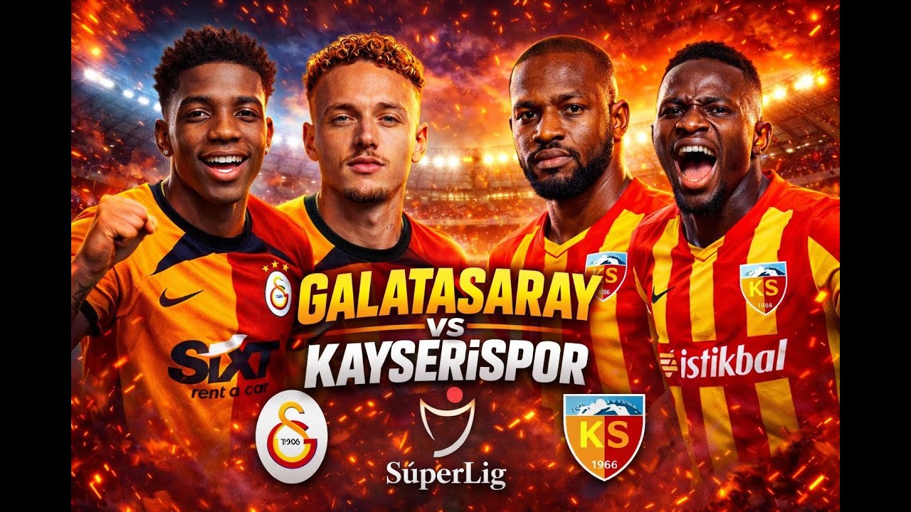 İlk Maç, İlk Şov mu? Noa Lang & Yaser Asprilla ile GS – Kayserispor | FC 26 Trendyol Süperlig