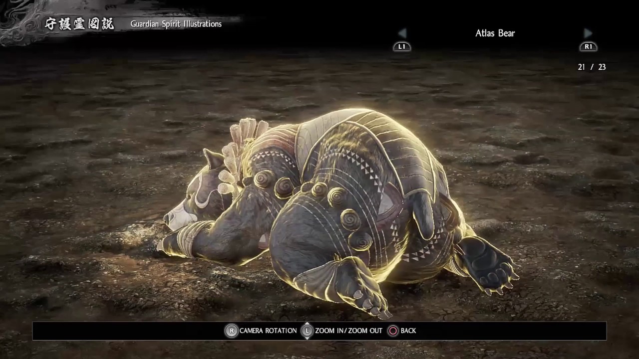 Nioh All 23 Guardian Spirits Showcase And Stats
