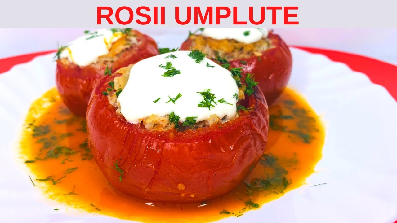 Rosii umplute cu carne tocata