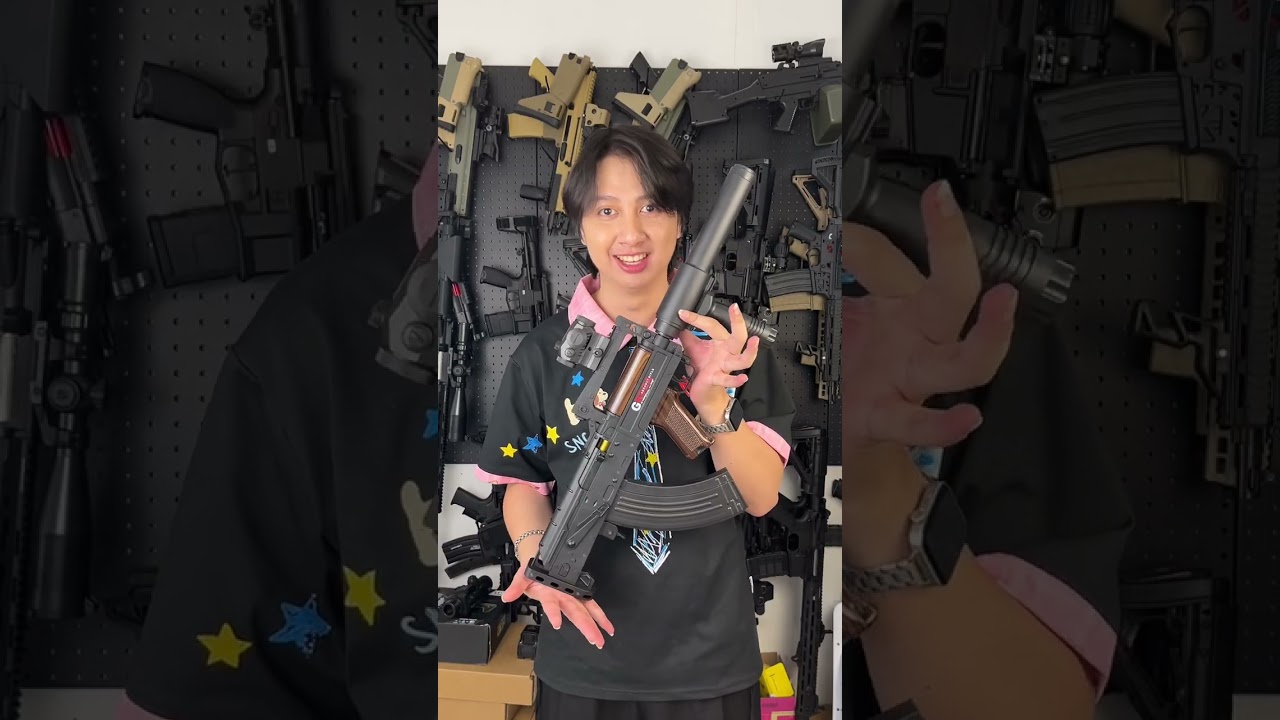 ปืนเจลไฟฟ้า GROZA (88) สีดำ โครตเจ๋ง