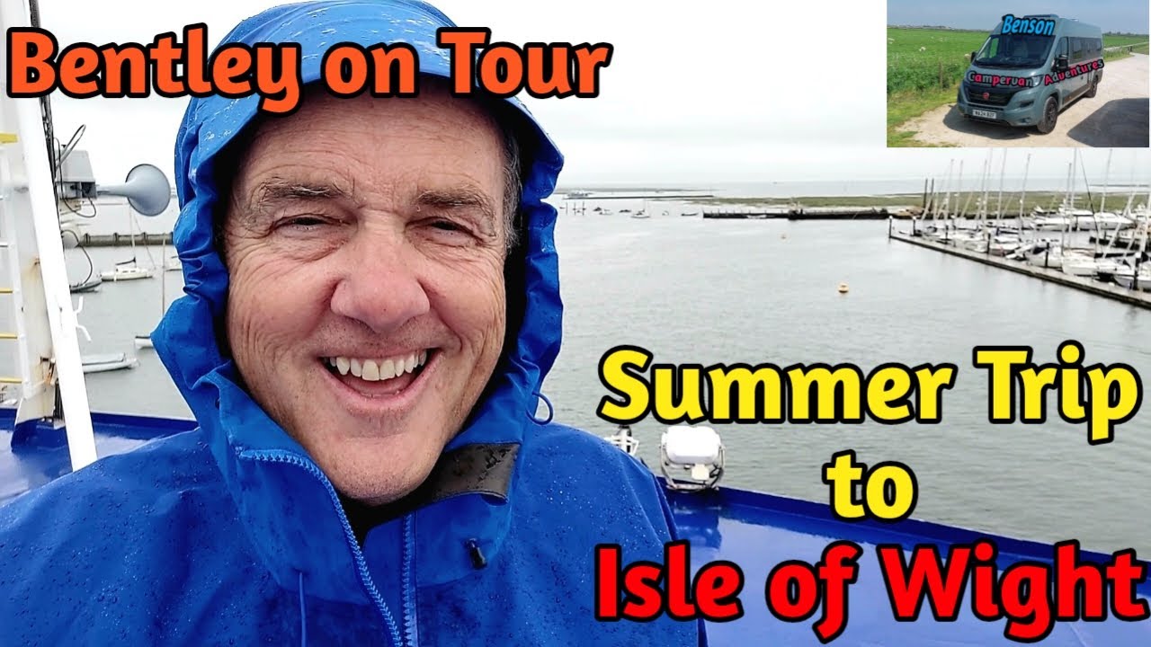 Isle of Wight Tour | Ferry To Yarmouth | Summer Rain!