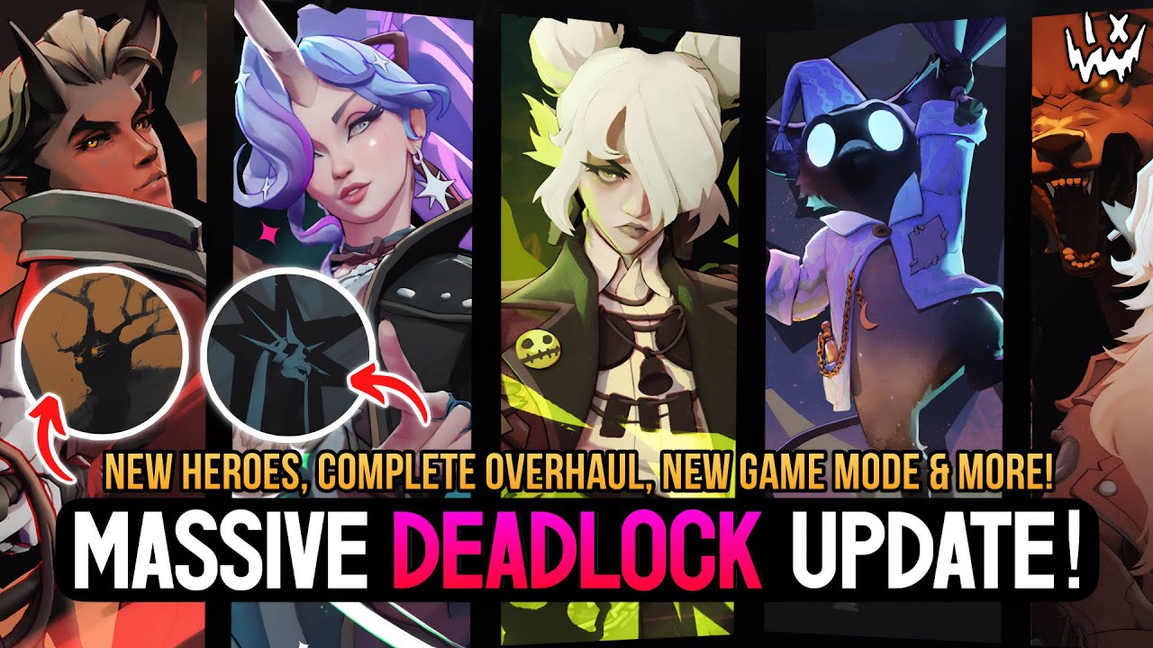 DEADLOCK JUST GOT A HUGE UPDATE | New Heroes, New Map, Complete Overhaul & More!