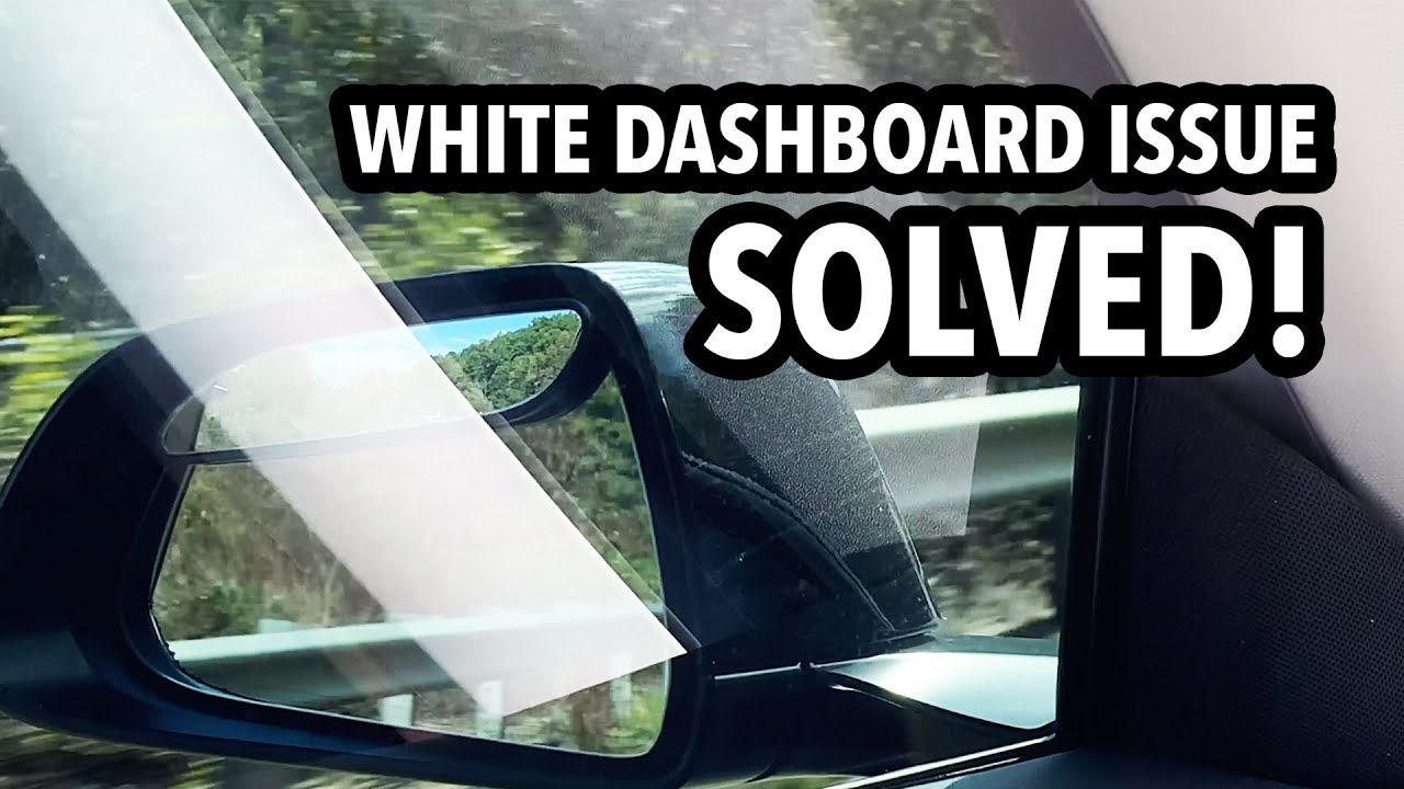 Issue with white dashboard in Tesla Model 3 solved!