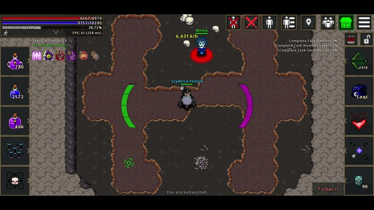 BIG TASK BOSS! LAWL MMORPG #boss #lawl #games #lawlmmorpg #tibia #bossfight #gaming
