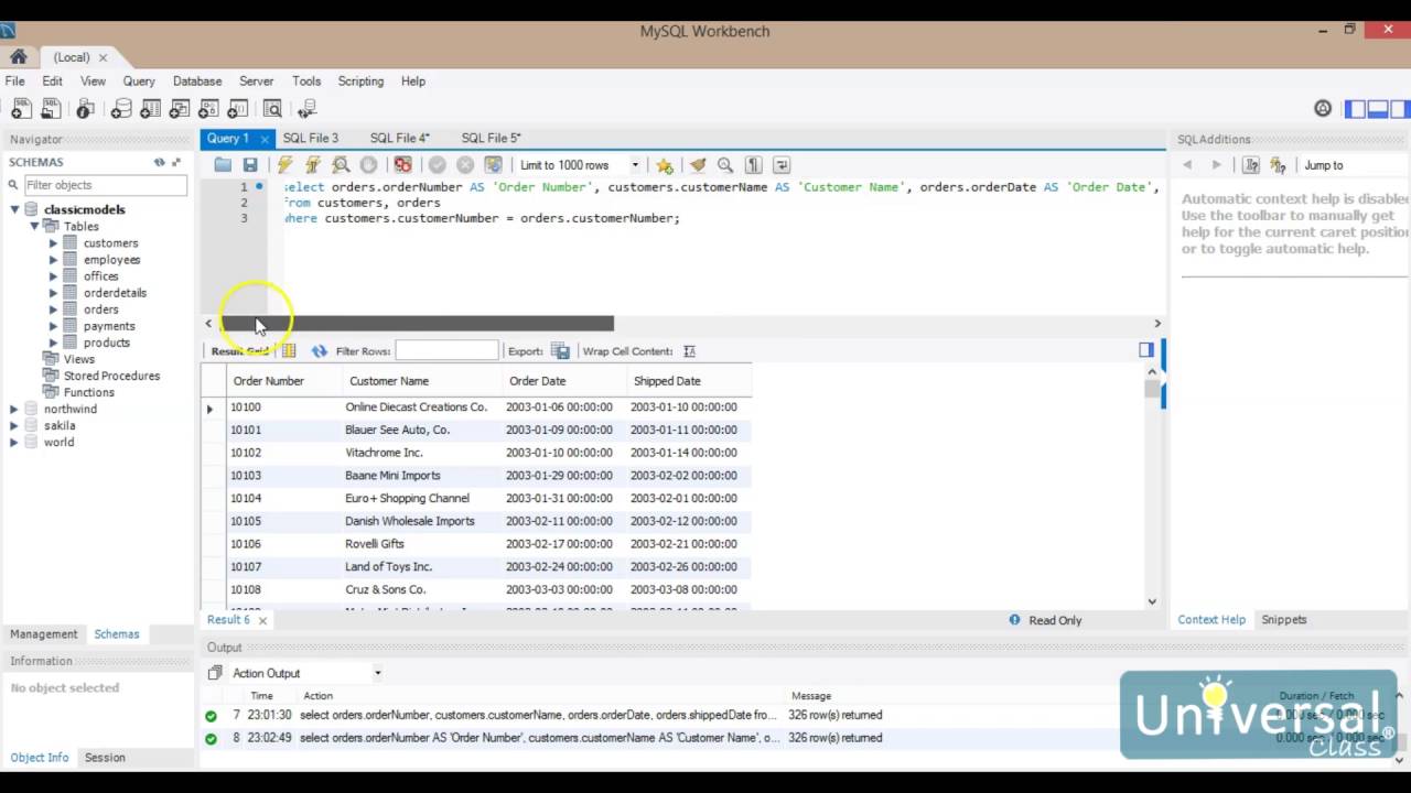 Lesson 6: Doing Advanced Queries - MySQL Course