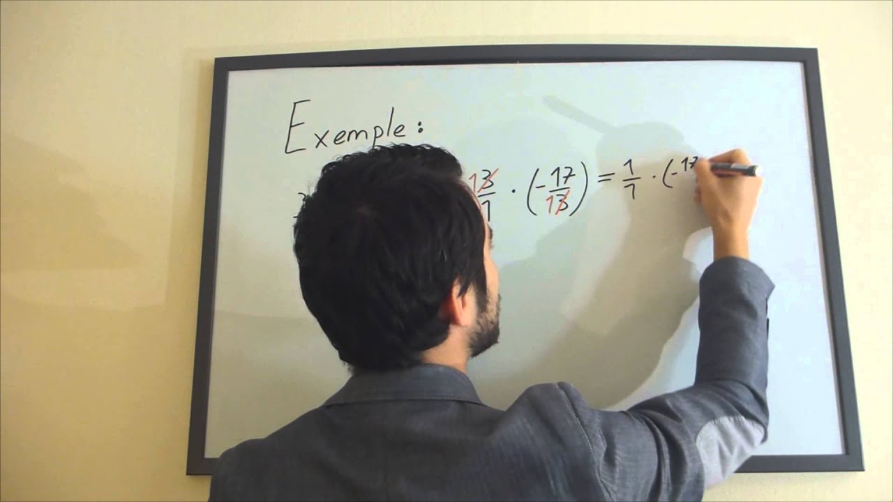 Les fractions (5) EXERCICE : multiplier des fractions