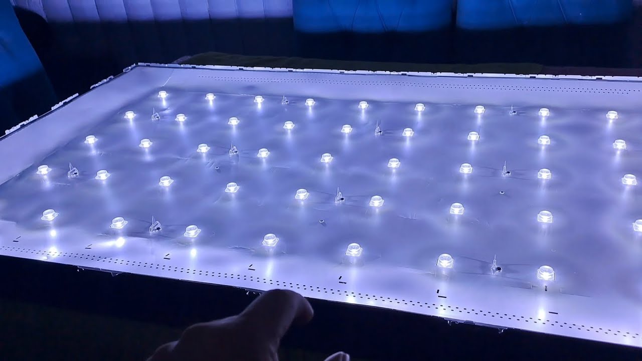 REPARACIÓN DE SMART TV ONN 58D1U-FISDB | Pantalla negra, leds dañados