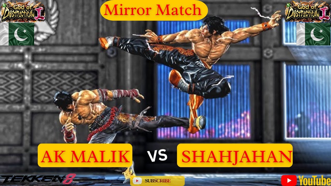 鉄拳8 最強ロウ対決 😱 シャージャハン vs AK Malik