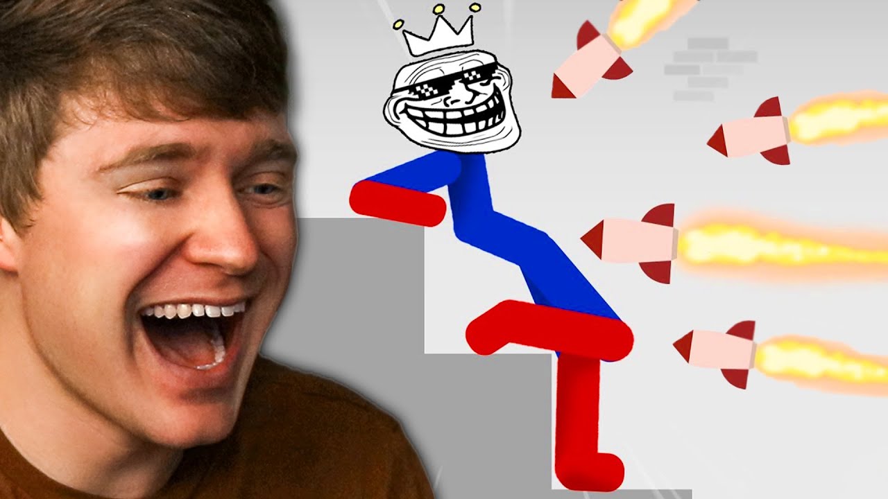 Reacting to Stickman Dismounting BEST FAILS!