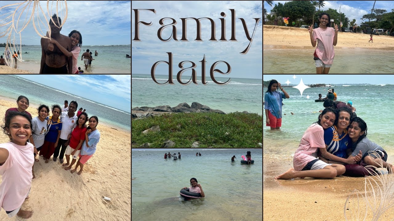 A day in Polhena beach 🌊☁️🥰 