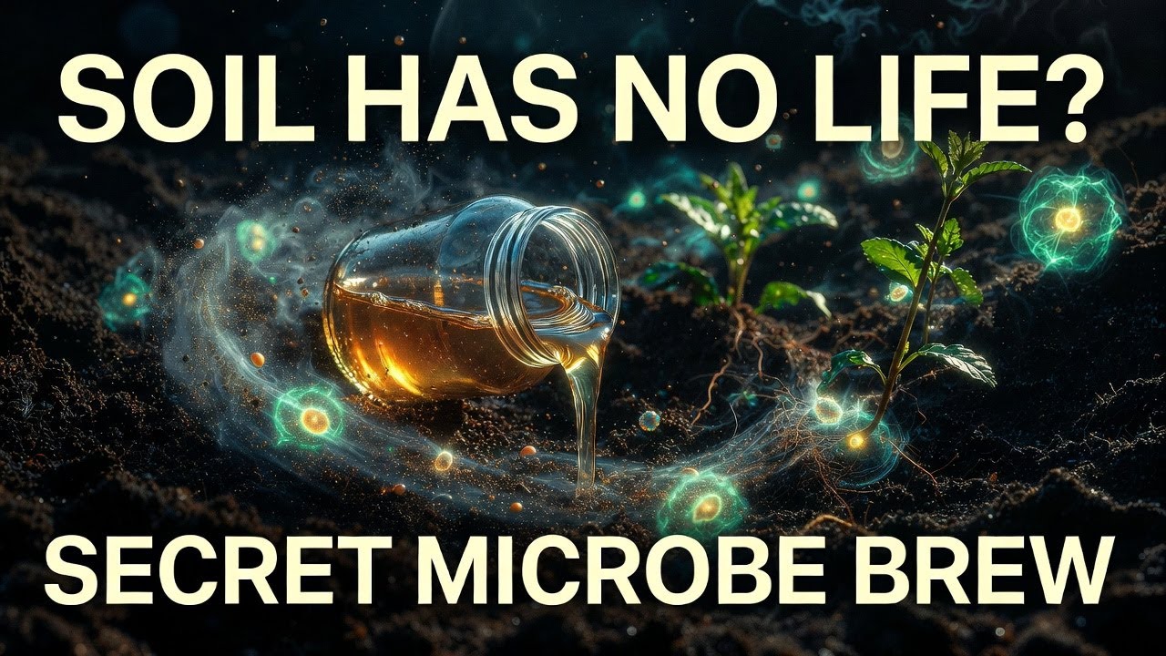 Secret Microbe Brew: Turn Weak Gardens into Thriving Powerhouses with Fermented Grains!