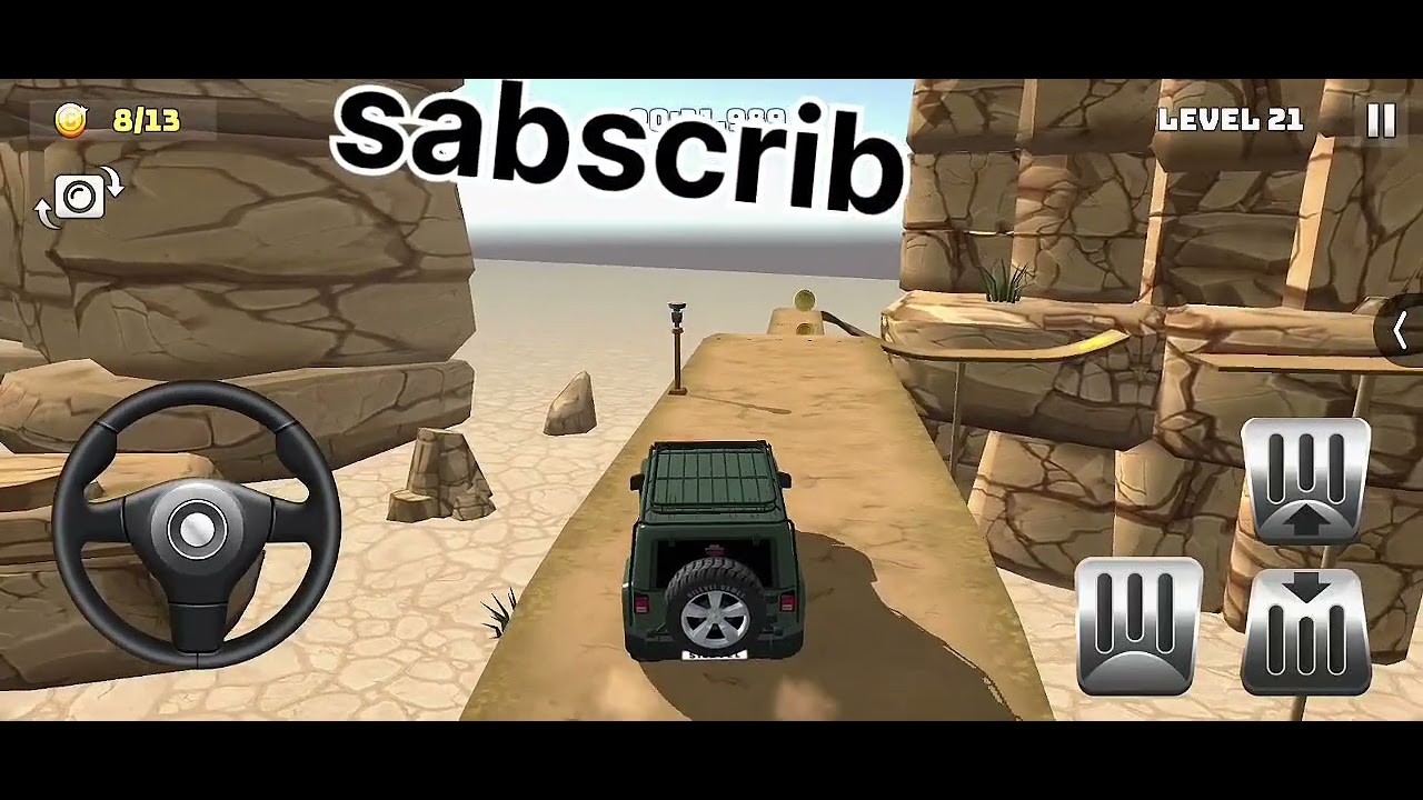 WORLD’S HARDEST JEEP STUNT 🚙#JeepGame #OffroadGame #CarStunt #ImpossibleTrack #IndianGamer
