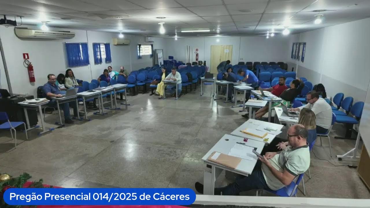 Pregão Presencial 014/2025 do Município de Cáceres