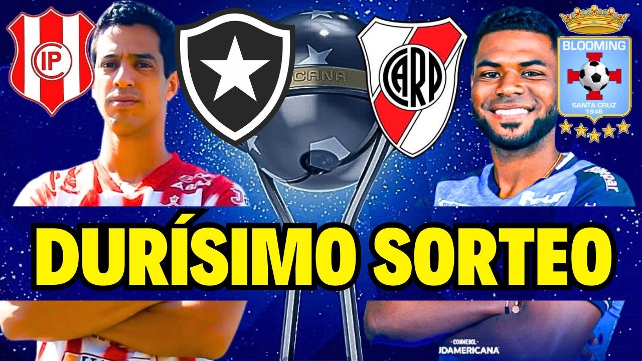 BLOOMING vs RIVER PLATE | INDEPENDIENTE VS BOTAFOGO | COPA SUDAMERICANA 2026