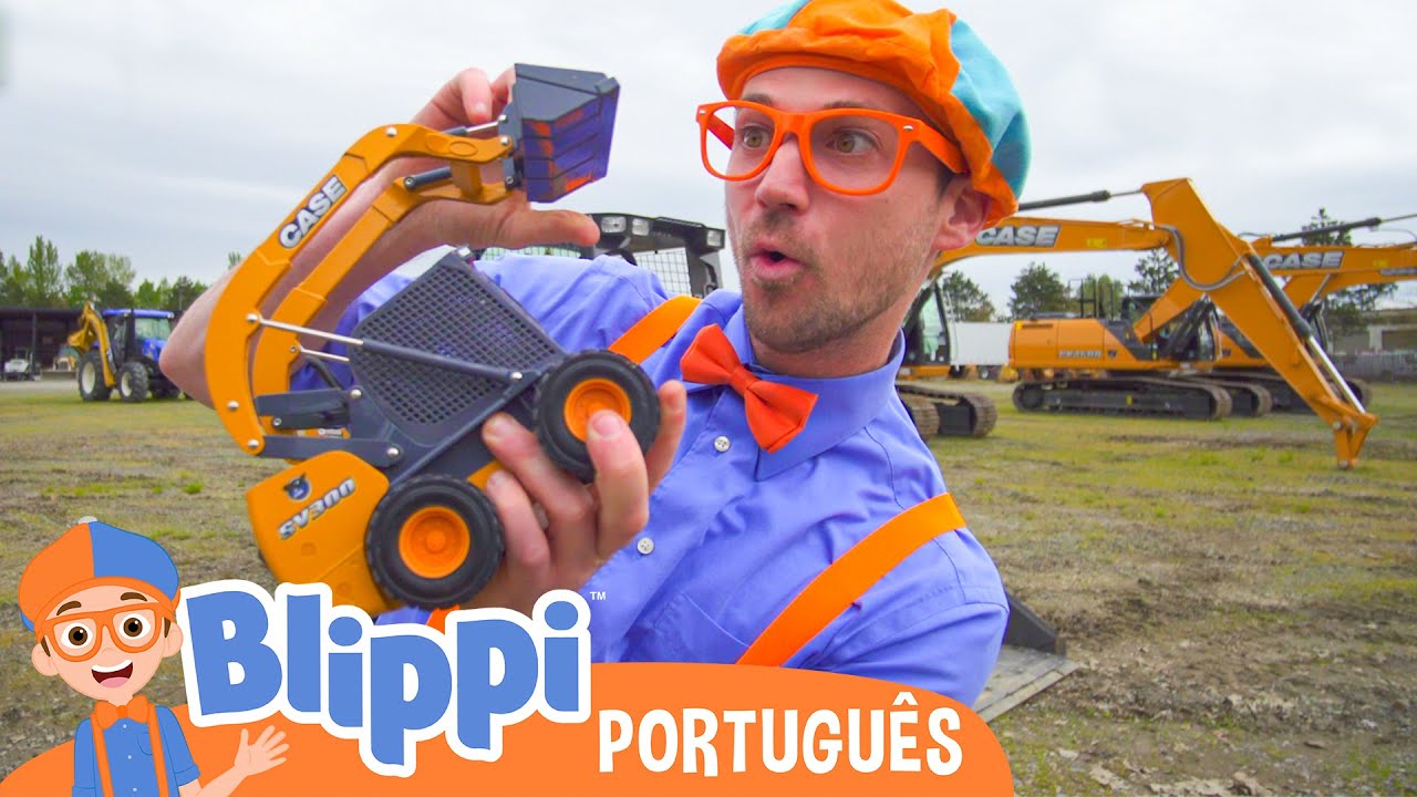 Conhecendo Veículos de Construção | Vídeos Educativos para Crianças | As Aventuras de Blippi