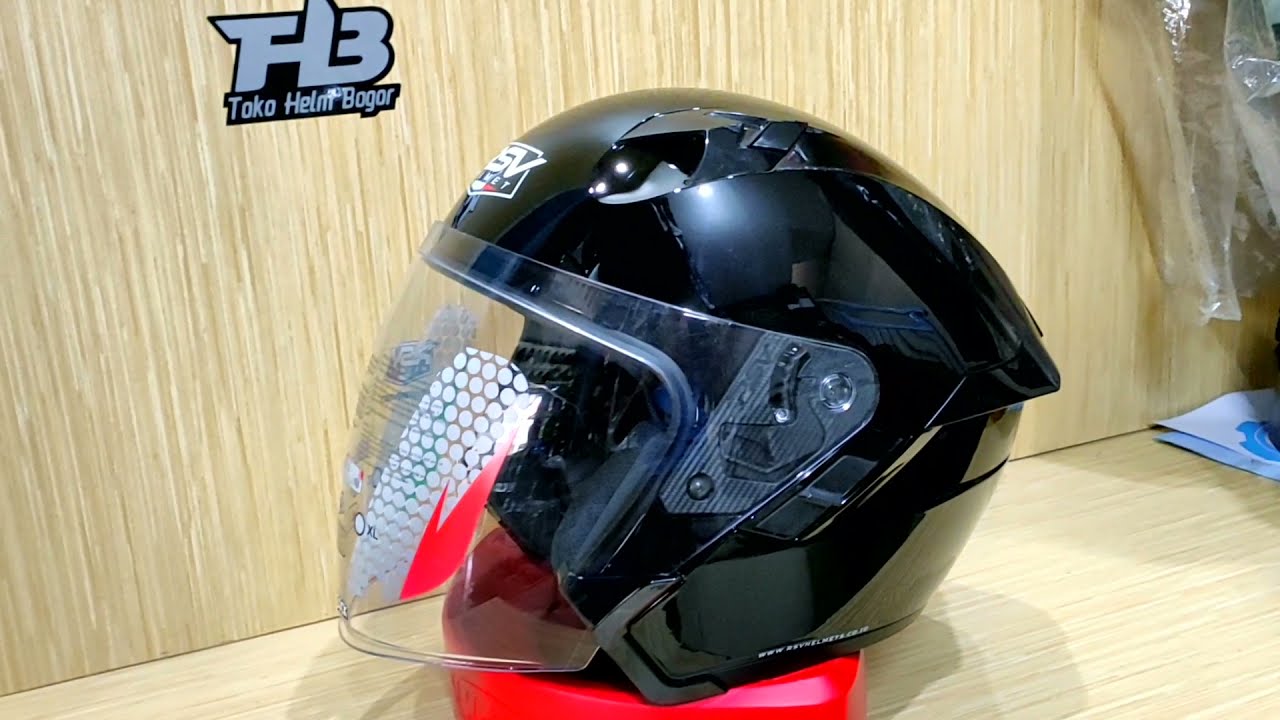 trik aman dan cepat cara buka visor RSV SV300 | Toko Helm Bogor