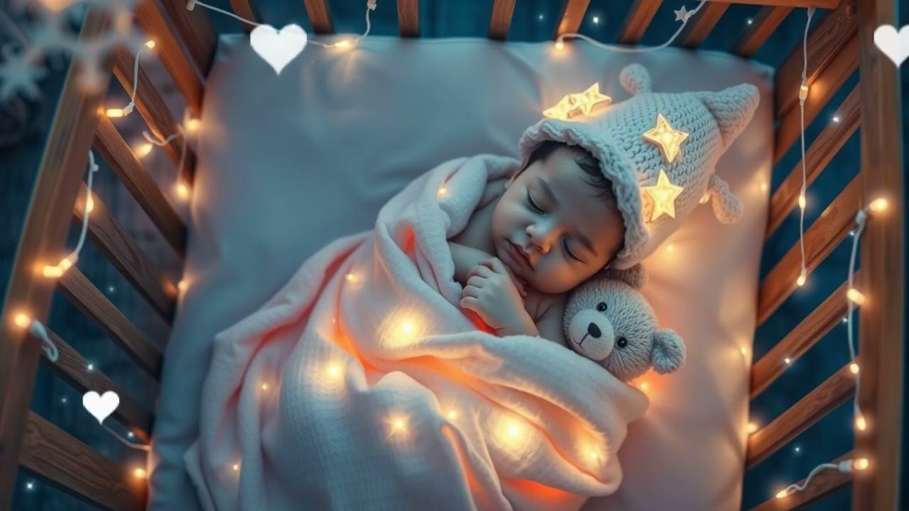 🌧️ Gentle Rain Whisper 🌙 Baby Sleep Music All Night 💖