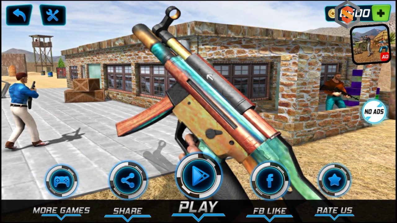Combat Shooter 2 FPS Shooting Game 2020 (Multiplayer Mode) - Updated Version