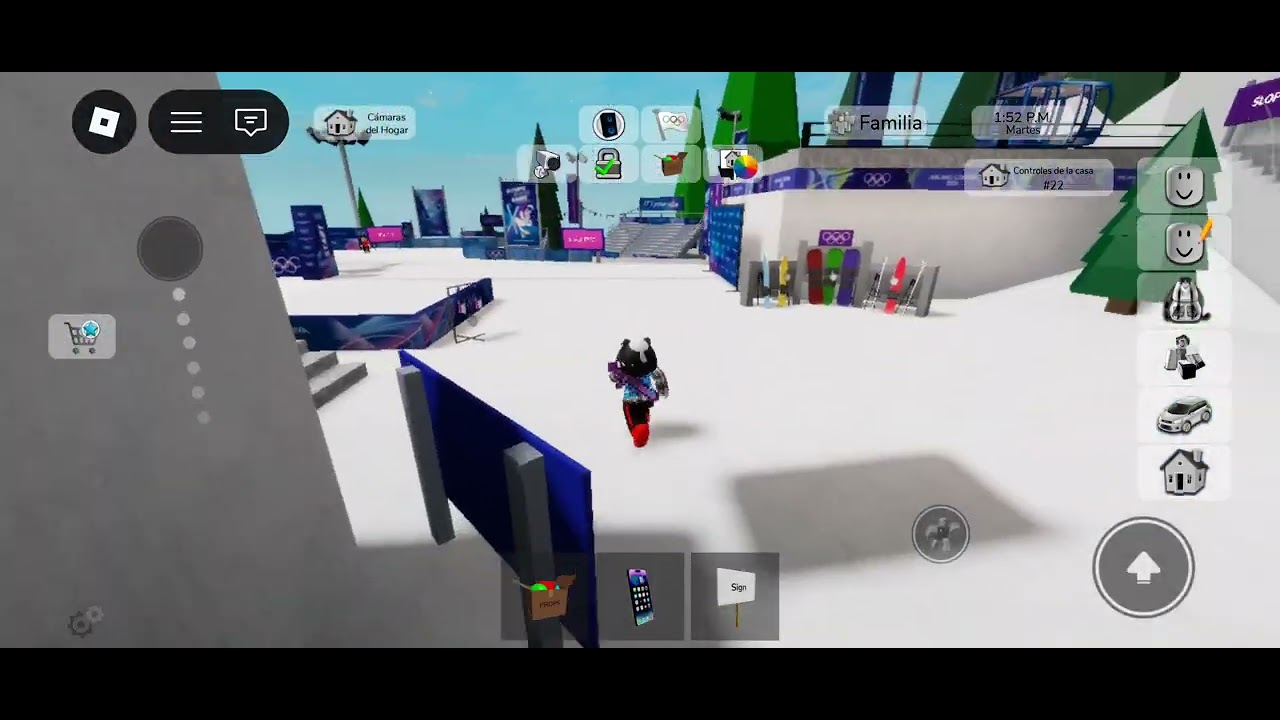 Jugando al evento