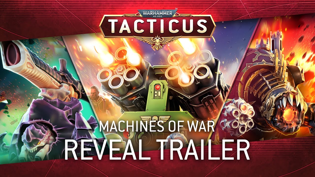 Warhammer 40,000: Tacticus -- Machines of War Trailer!