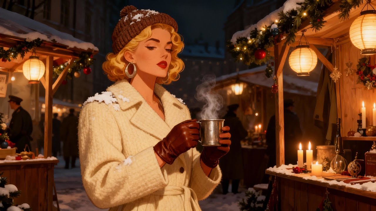 Smooth Christmas Jazz | 1940s Vintage Swing & Cozy Vibes