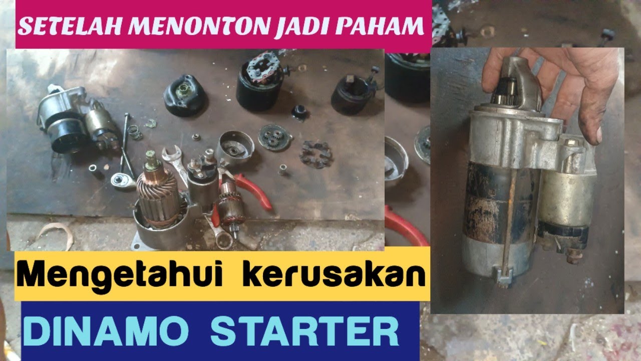 Cara Mudah Mengetahui Kerusakan Pada Dinamo Starter/Stater @ray12