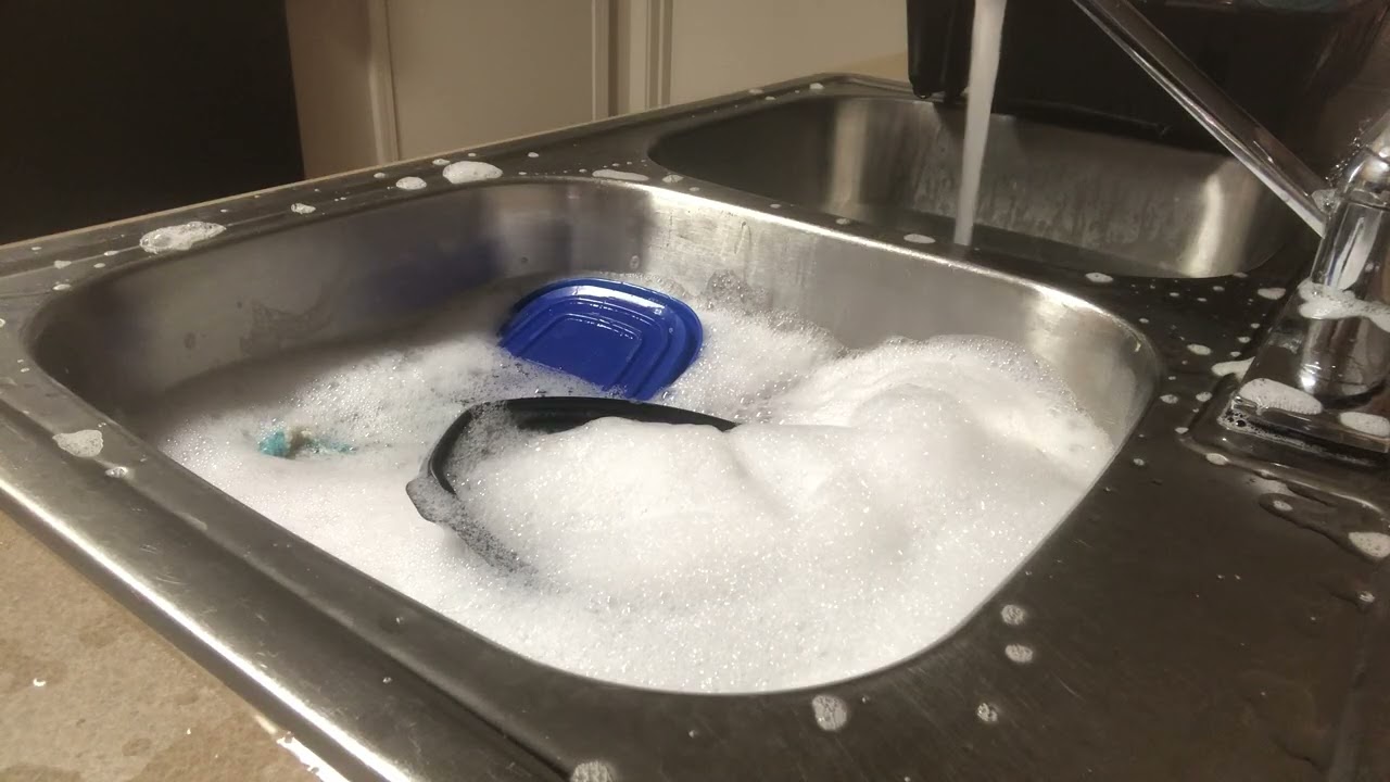 Asmr Washing Dishes{Hand Wash Dishes with me}No Talking!